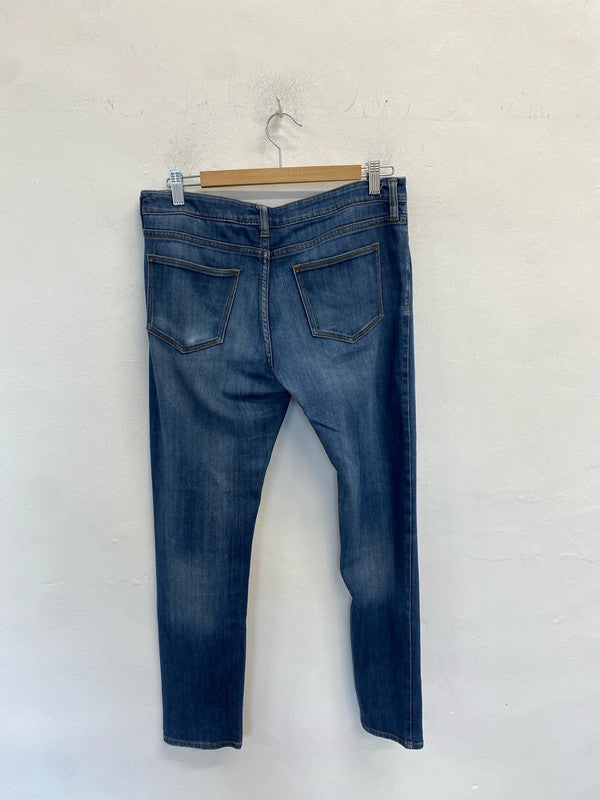 Lovely F&F blue jeans uk 10 long UK KW002