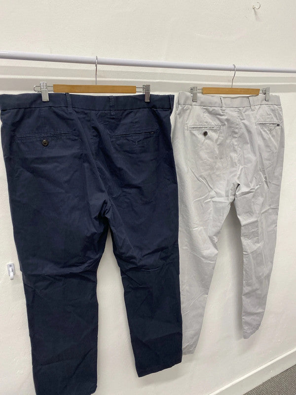 Fabulous duo of summer men’s chinos M&S classic W40” L31 JS004