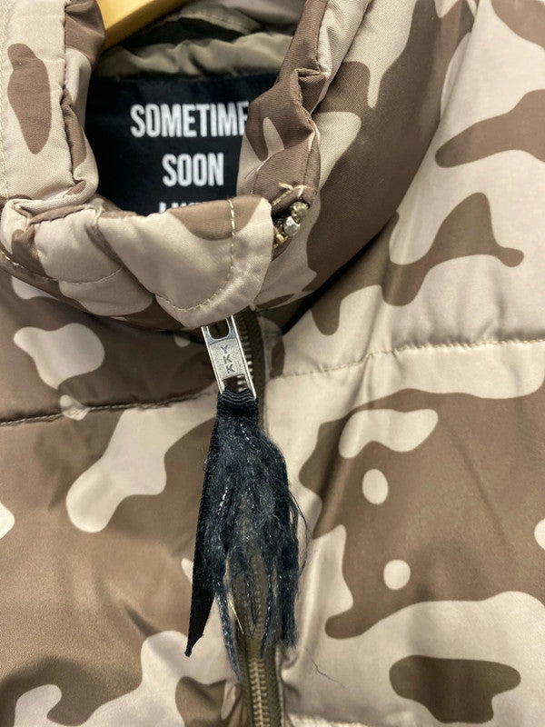 Fabulous Sometime I will change the world Camo boys jacket Uk10 JP001