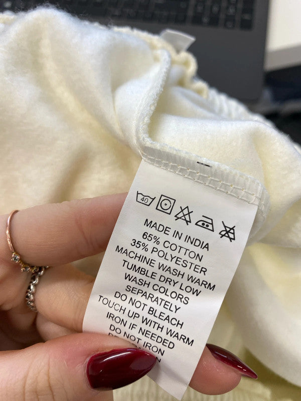 Lovely hard rock hotel cream sweat shorts uk XXL KN002