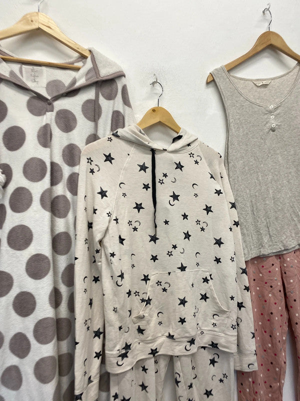 Fabulous Ladies Pyjama bundle M&S Uk10/12 F&F cosy #59 LD001