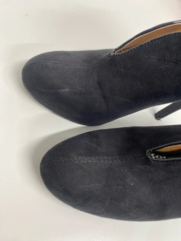 Fabulous Next high stiletto booties Uk4.5 faux suede GK002