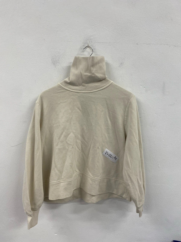 Cosy M&S cream Rosie jumper uk 14 VW001