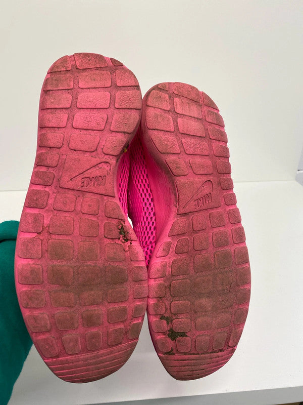 Fabulous Barbie Pink Nike Rosherun Swarovski Luxe trainers Uk5 MS002