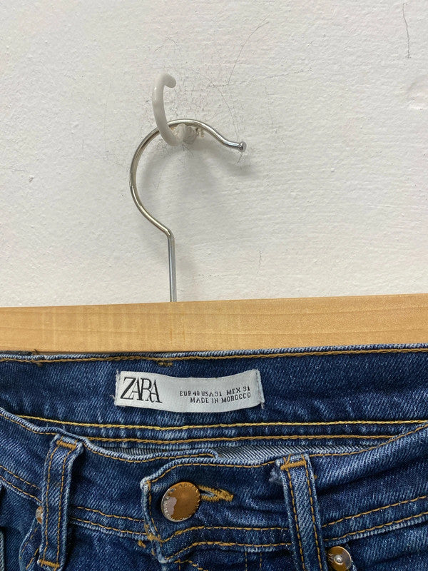 Fabulous Men’s Zara blue indigo jeans Waist 31 Leg 31.5 JA001