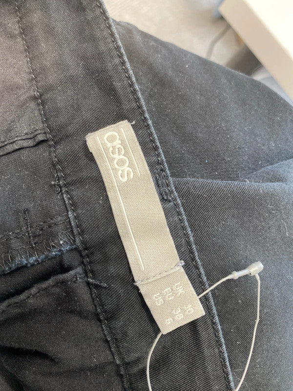 Lovely denim asos black shorts UK 10 JB001