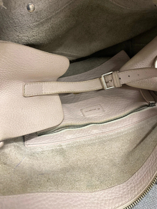 Fabulous super rare vintage Mulberry pink camera boxy handbag JP001