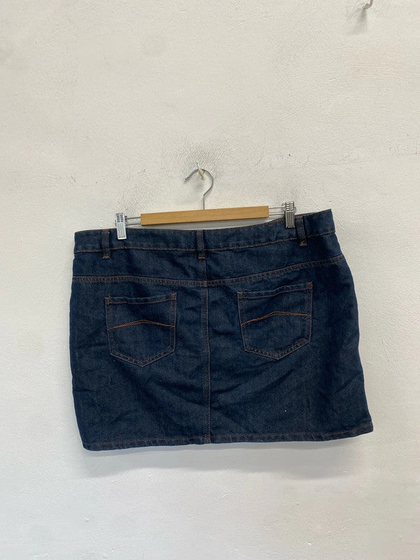 Lovely George western vibe mini skirt UK 18 RG021