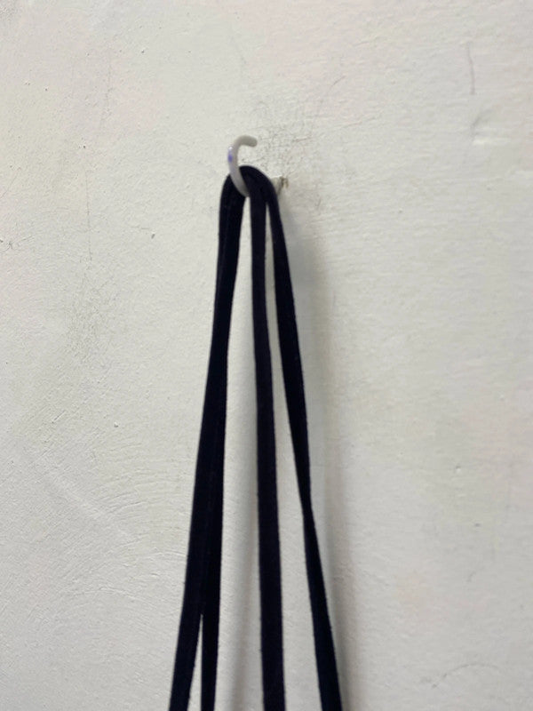 Fabulous Suede deep purple handbag vintage 1990’s MM005