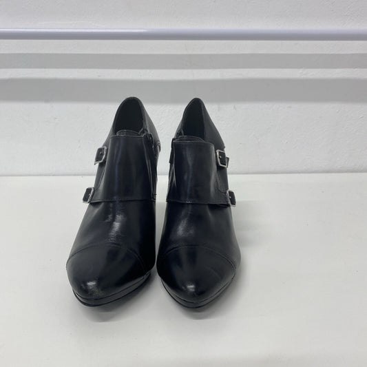 Lauren Ralph Lauren Latisha Black Boots UK 4 JM004