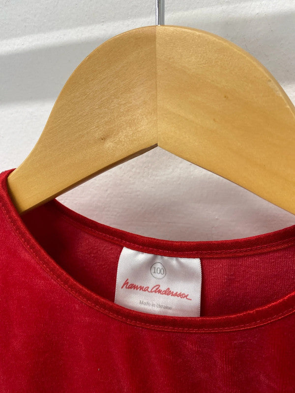 Fabulous duo of Hannah Andersson girls dress age 3-4 100cm #7 EL001