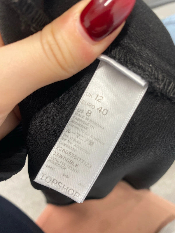 Lovely Topshop shift dress floaty office UK 12 LB010