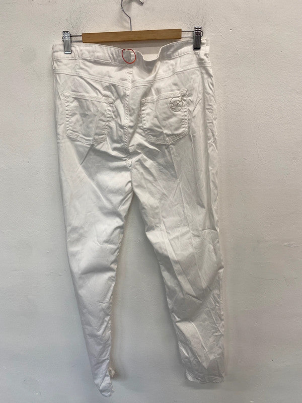 Stunning Oliver Phillips white jeans UK 18 LW005