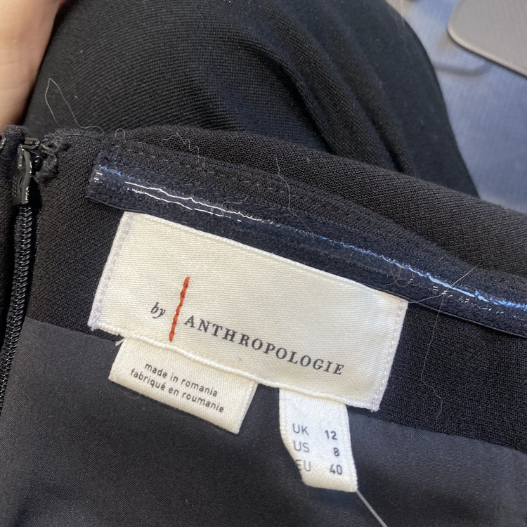 Lovely Anthropologie Black Bandeau Top UK 12 SS002