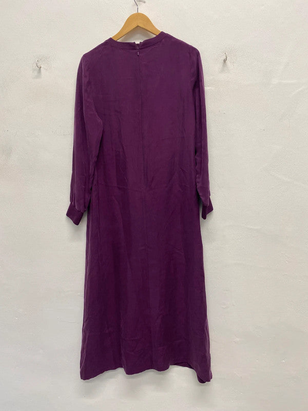 Fabulous Autograph purple stunning Dress Uk12 SS002