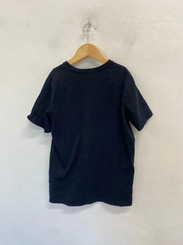 Fabulous boys printed streetwear black t shirt UK age 12-13yr AT001