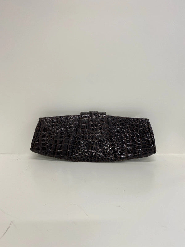 Unbranded Fabulous Faux Leather Reptile Look Clutch NC001