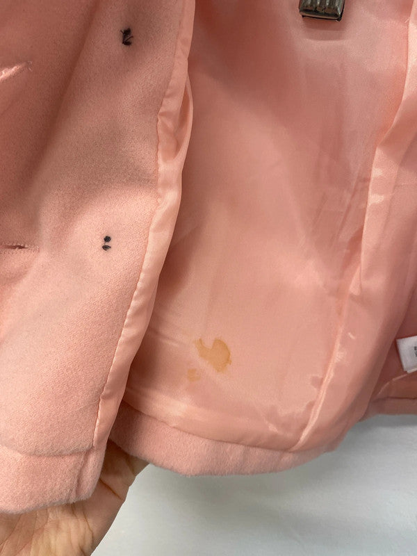 Max Studio Fabulous Pink Bow Sleeve Coat Girls 9-12 Months KM004