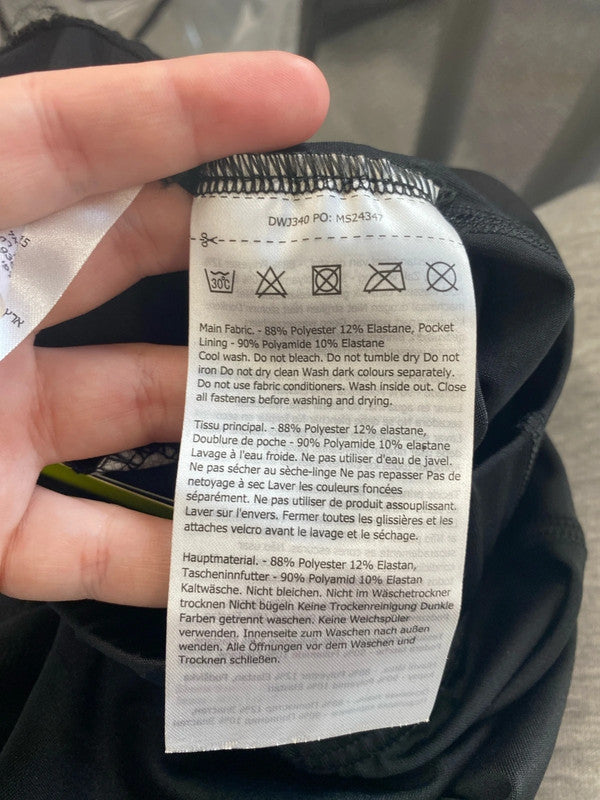 Dare 2 Be Sleek Black Gym Leggings UK 12 LW005