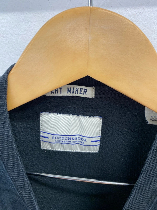 Fabulous Scotch & Soda black sweatshirt Age 10 Art maker JP001