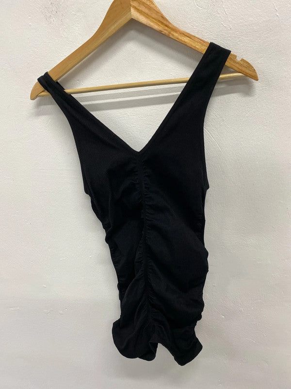 Fab Topshop control ruched tank top long UkM/L LP003