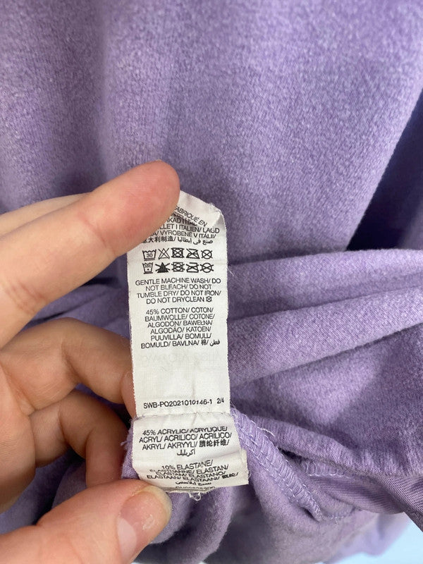 Sweaty Betty Fabulous Lilac Hoodie Size S JM005