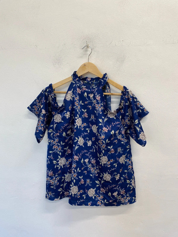 Fabulous Lipsy Oriental cold shoulder top Uk14 party nights GW001