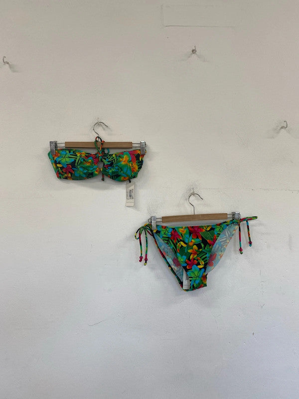 TU Fabulous Tropical Pattern Bikini Set UK 12 LW005