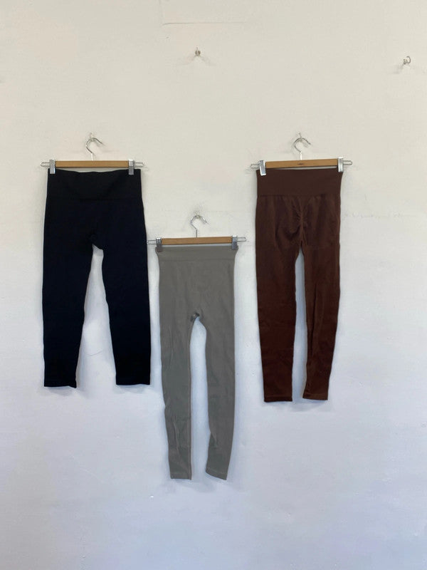 Primark & Saison Nandi Stylish Leggings Trio Size S-M #15 LK009