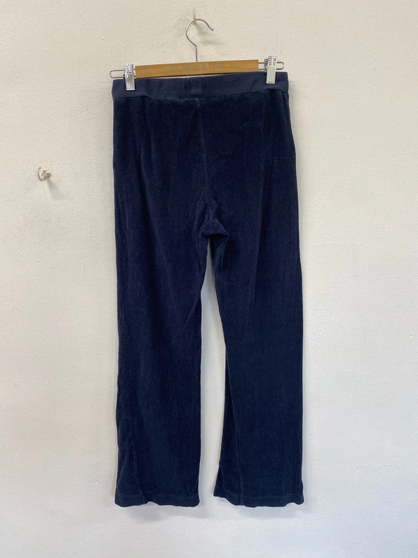 Classic comfy Sunspel straight leg jogger navy towelling XS RF001