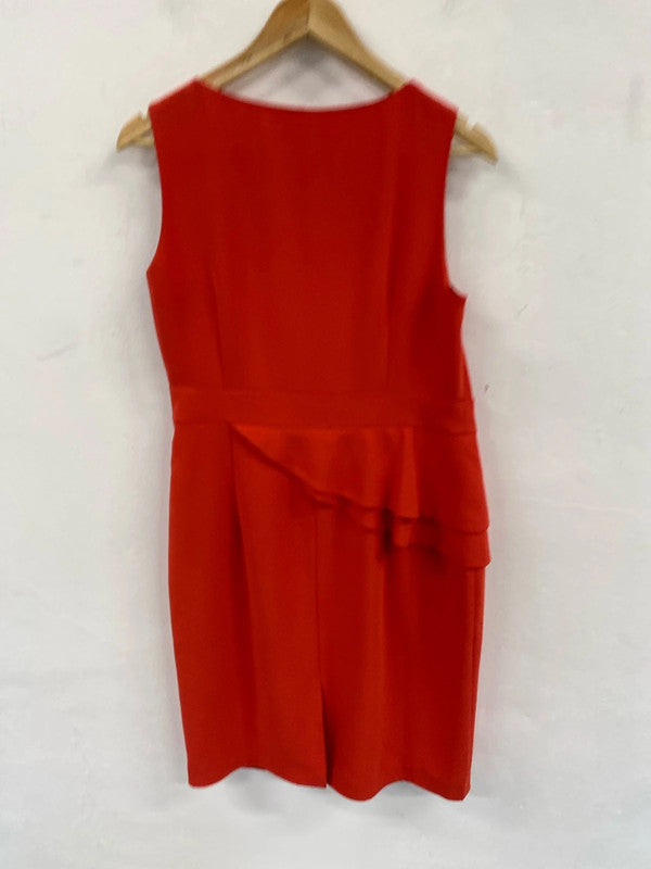 Stylish Hobbs peplum dress uk 14 AW002