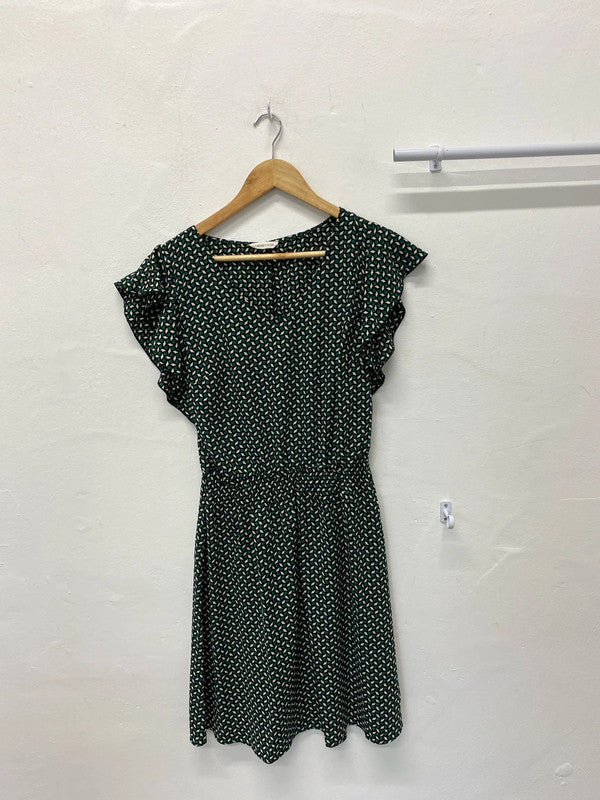 Fabulous Cache Cache French classic geometric dress Uk12 JM003