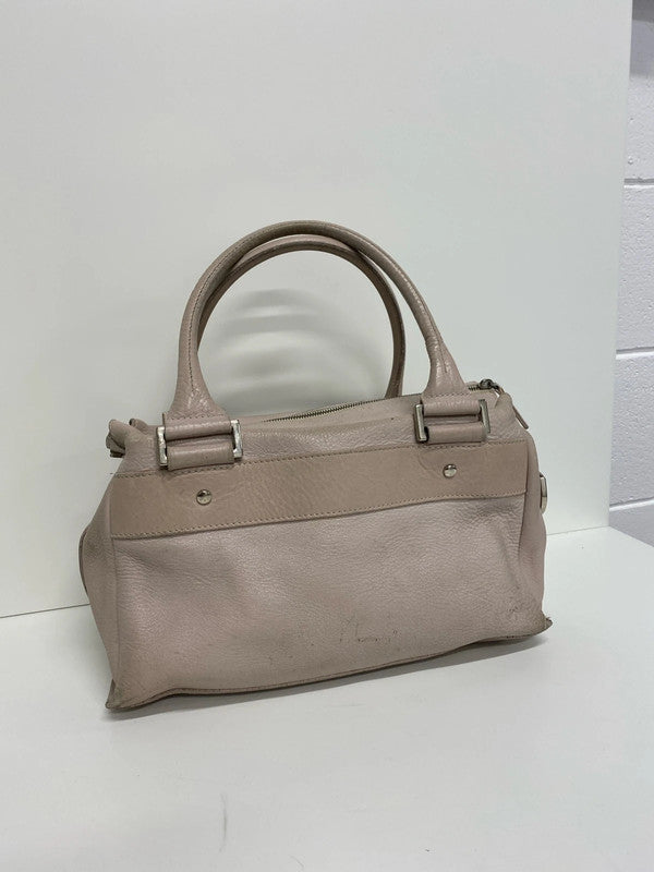 Fabulous super rare vintage Mulberry pink camera boxy handbag JP001