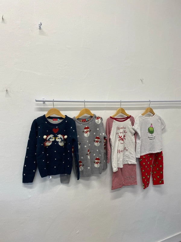 Fabulous Christmas Jumper Age 6-8 Lilly Dan bundle #47 LD003
