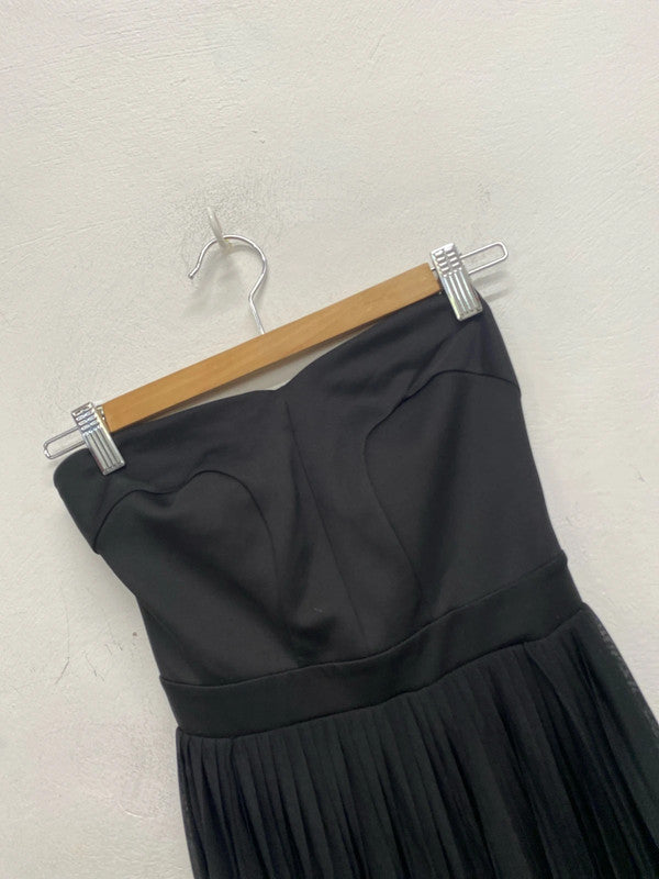 Stunning river island strapless maxi prom dress fairytale UK 8 KM004