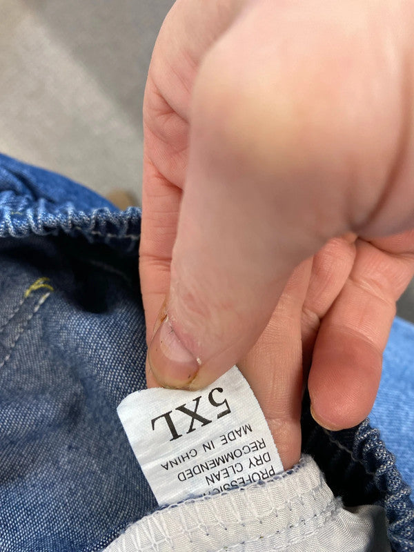 Fabulous Elasticated waist jeans with cropped legs Uk5xl NC001