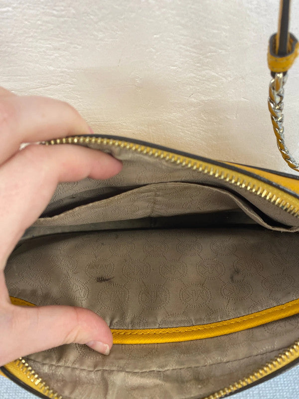Michael Kors Fabulous Mustard Yellow Handbag DF002
