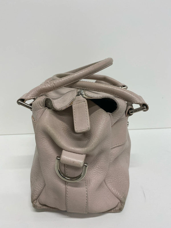 Fabulous super rare vintage Mulberry pink camera boxy handbag JP001