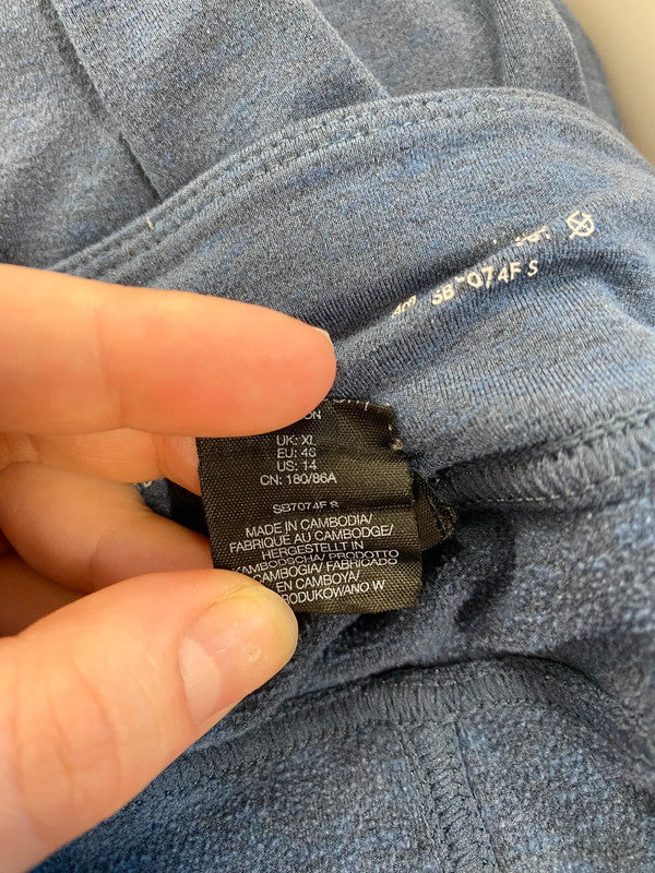 Sweaty Betty Fab Blue Crop Yoga Pants Size XL MD002