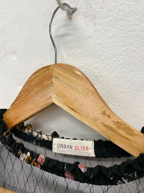 Fabulous Urban Bliss floral lightweight top Victoriana Uk12 LL003