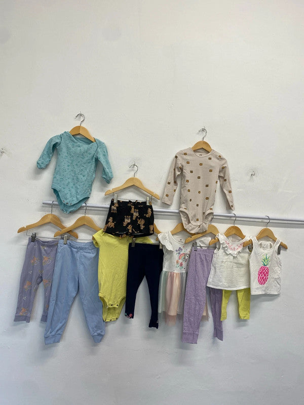 Gorgeous toddler baby bundle summer age 18-24 AL002 #12