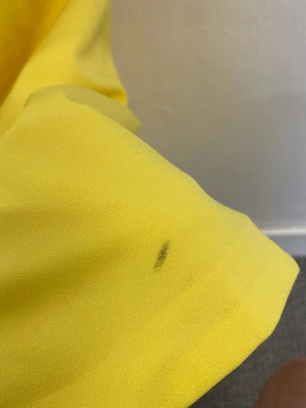 AQAQ Fabulous Yellow Maxi Dress UK 8 CJ001