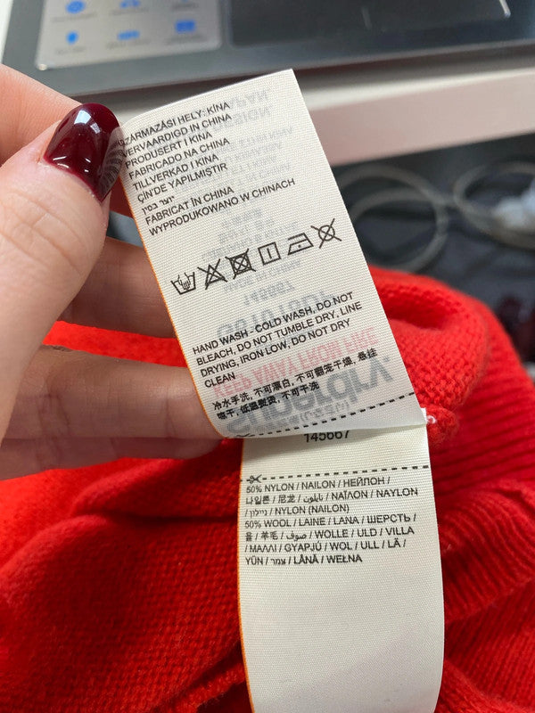 Fabulous superdry superleague nyc jumper cream red UK XS GK002