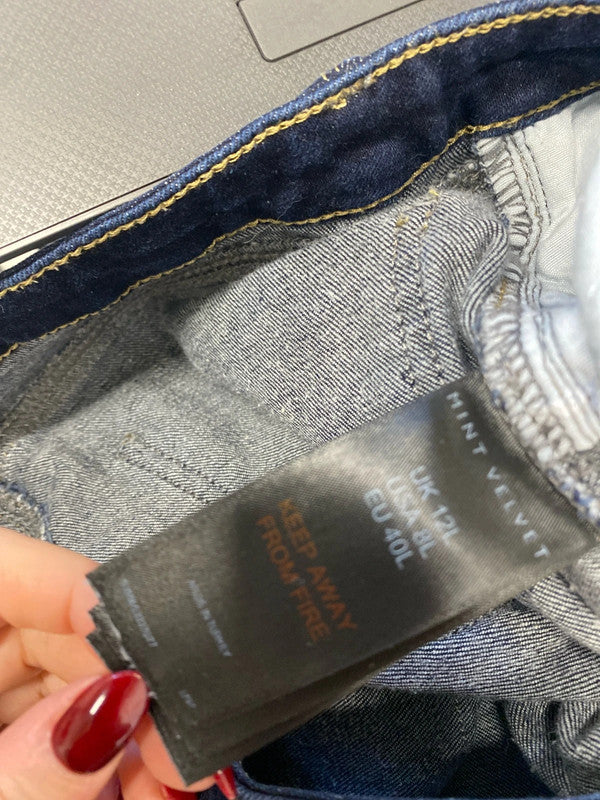 Lovely mint velvet skinny jeans UK 12 long LN001