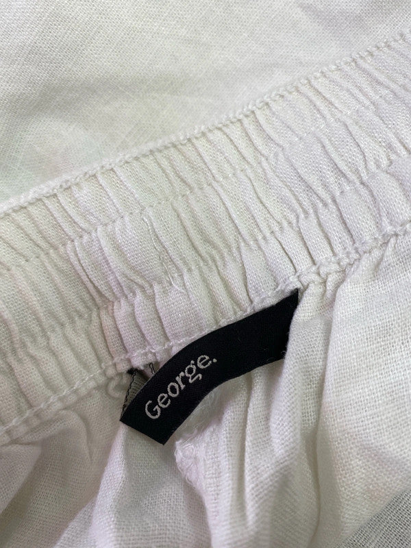 Fabulous George classic linen trousers Uk16 new IM001