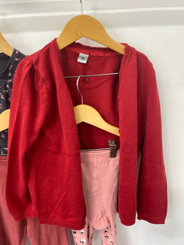 Fabulous active fun girls bundle leggings casual Age7-9 M&S H&M #61 LD003