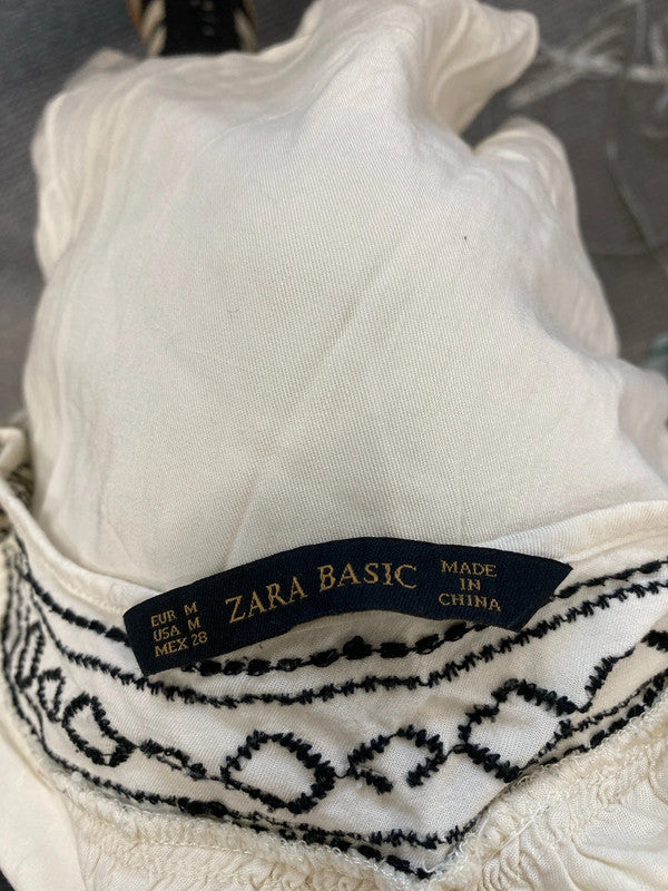 Lovely Zara cream Aztec black UK M JB001