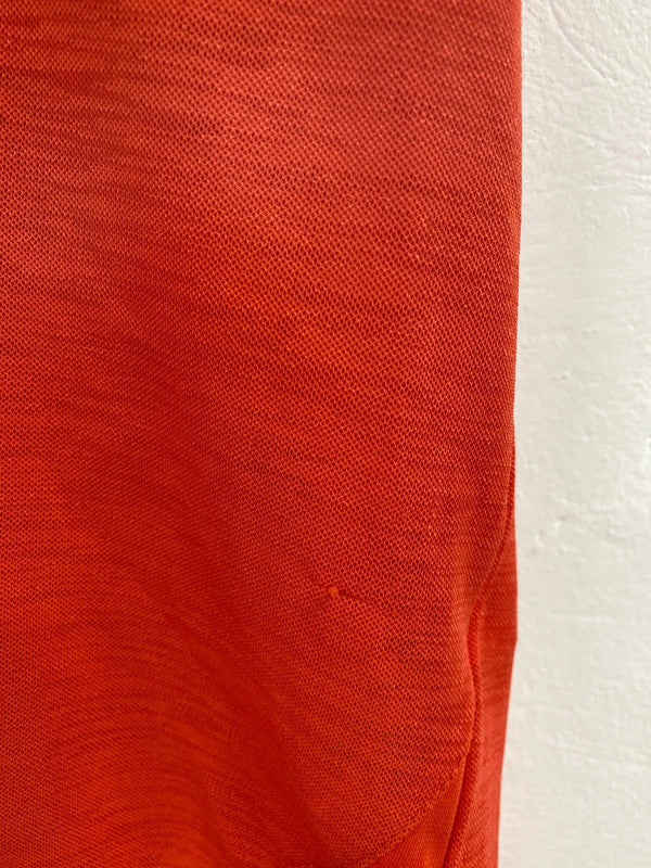 Zara Topshop Fabulous Coral Orange Tunic Tops Duo UK 12 #16 NN001