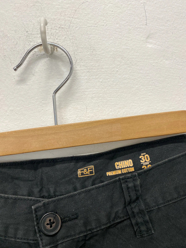 Fab duo of Men’s Dark chinos from F&F W30 L302 JH001