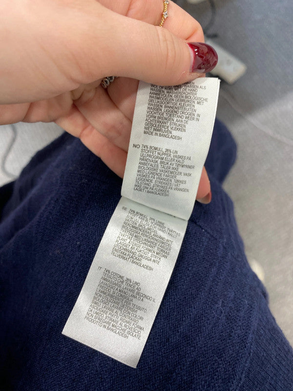 Lovely white stuff blue cardigan UK 8 MM005